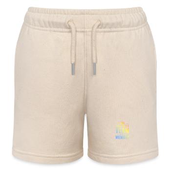 Table Tennis Team Bunt - Kinder Organic Joggingshorts Mini Bolter von Stanley/Stella - Natur - Vorne