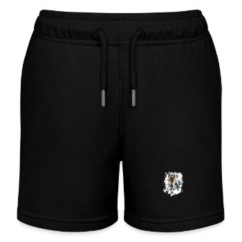 Kangal Hund Fussball Sport Mannschaft - Kinder Organic Joggingshorts Mini Bolter von Stanley/Stella - Schwarz - Vorne