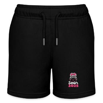 Classe de 2025 - Short de jogging enfant bio Stanley/Stella - noir - Devant