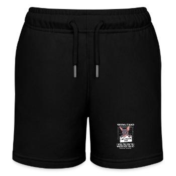Miniature Pinscher - Kids Organic Sweat Shorts by Stanley/Stella - black - Front