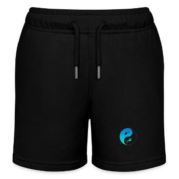 Taucher Diver Scuba Diving - Kinder Organic Joggingshorts Mini Bolter von Stanley/Stella - Schwarz - Vorne