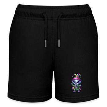 Mardi Gras Alien Merry Carnival - Short de jogging enfant bio Stanley/Stella - noir - Devant