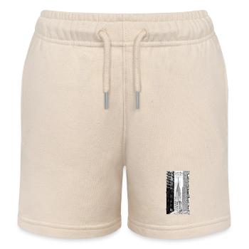 gotta chrysis? - Kinder Organic Joggingshorts Mini Bolter von Stanley/Stella - Natur - Vorne