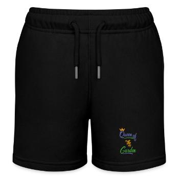 jardin - Short de jogging enfant bio Stanley/Stella - noir - Devant