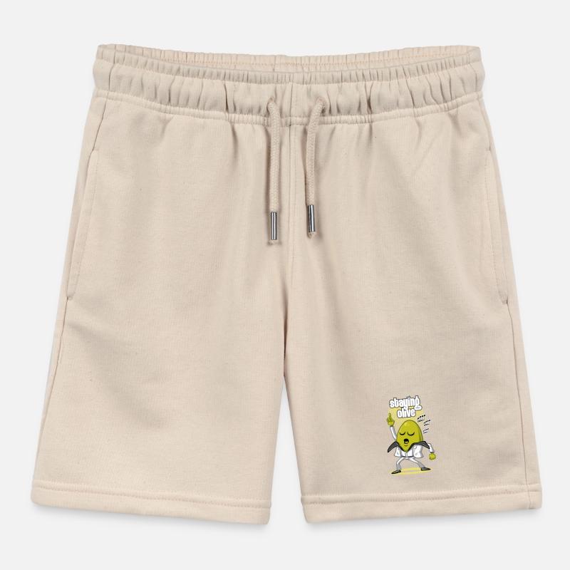 Staying olive Kids Organic Sweat Shorts by Stanley/Stella