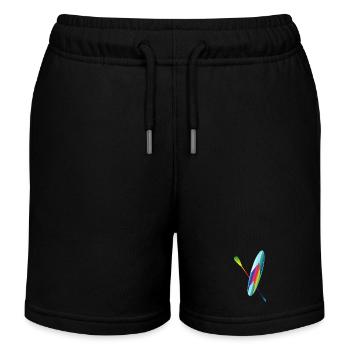 Stand up paddle paddle board coloré - Short de jogging enfant bio Stanley/Stella - noir - Devant
