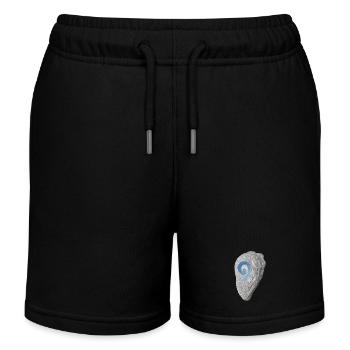 Hearth stone - Kids Organic Sweat Shorts by Stanley/Stella - black - Front