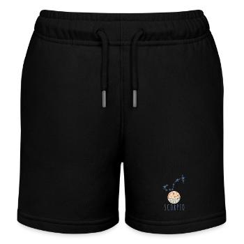 La constellation du Scorpion - Short de jogging enfant bio Stanley/Stella - noir - Devant