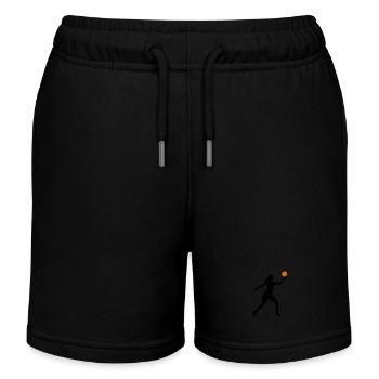 Symbole de joueur de basket-ball Basketteur Femme - Short de jogging enfant bio Stanley/Stella - noir - Devant