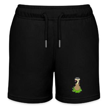 Vase Serpent - Short de jogging enfant bio Stanley/Stella - noir - Devant