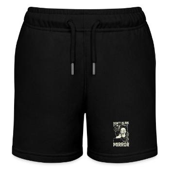 Horreur Motif Image Miroir - Short de jogging enfant bio Stanley/Stella - noir - Devant