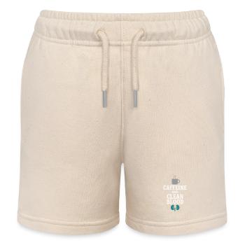 Dialysis Nurse Tech Kidney Care Nephrology - Kids Organic Sweat Shorts by Stanley/Stella - soft Ecru - Front