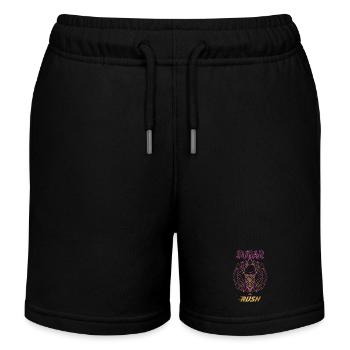 Sugar Rush Eis Rakete - Kids Organic Sweat Shorts by Stanley/Stella - black - Front