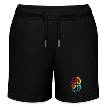 6 YEARS OLD 2020 6TH BIRTHDAY - Kids Organic Sweat Shorts by Stanley/Stella - black - Front