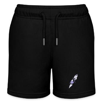 Flügel aus Schatten und Licht - Kinder Organic Joggingshorts Mini Bolter von Stanley/Stella - Schwarz - Vorne