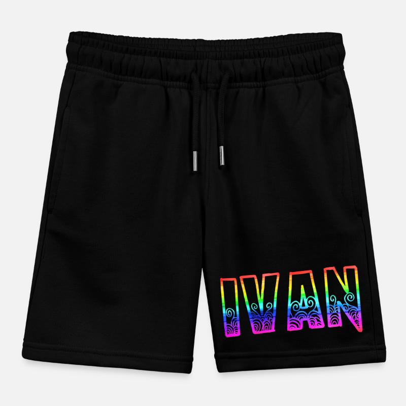 ivan rs regenbogen Kinder Organic Joggingshorts Mini Bolter von Stanley/Stella