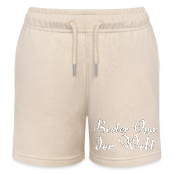 Bester Opa der Welt - Kinder Organic Joggingshorts Mini Bolter von Stanley/Stella - Natur - Vorne