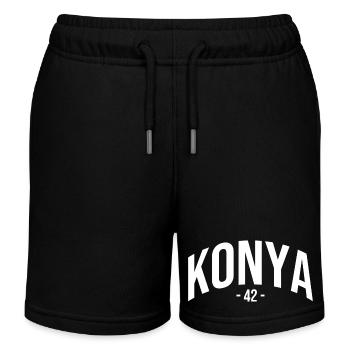 Konya 42 Turquie Turquie Cadeau Vacances TR Türk - Short de jogging enfant bio Stanley/Stella - noir - Devant