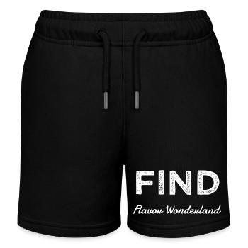 magical cooking gastronomic magic culinary spell - Kids Organic Sweat Shorts by Stanley/Stella - black - Front