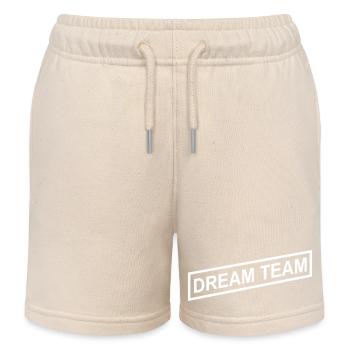 Dream Team - Kinder Organic Joggingshorts Mini Bolter von Stanley/Stella - Natur - Vorne