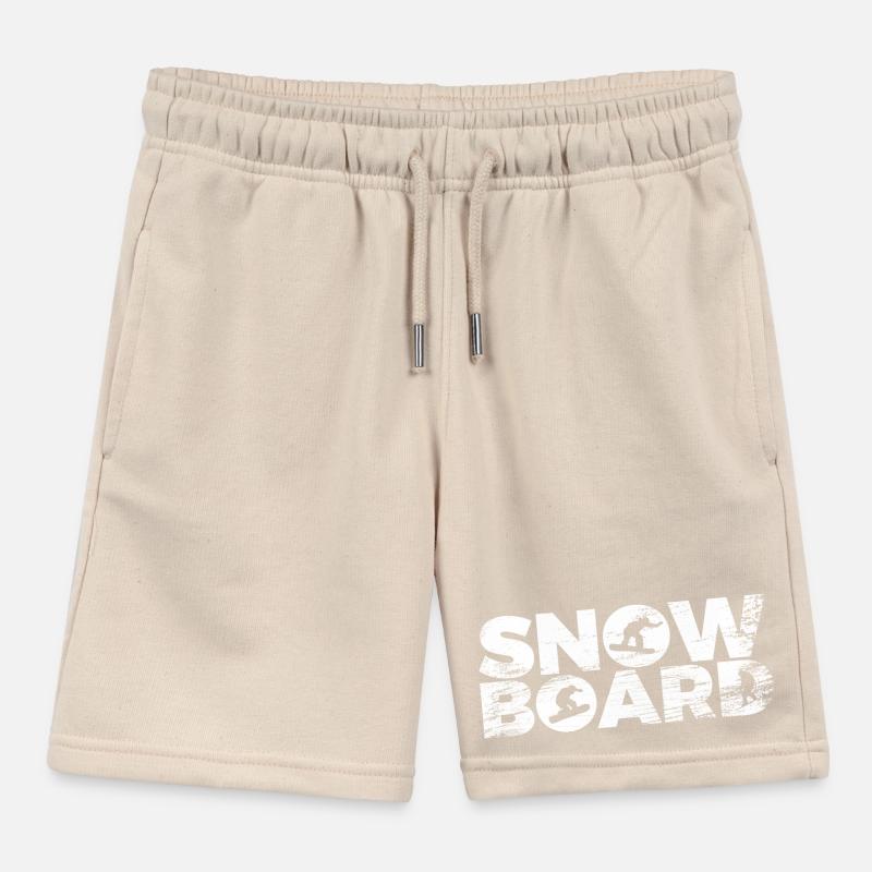 Snowboarding Kinder Organic Joggingshorts Mini Bolter von Stanley/Stella