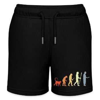 Butcher Development - Kids Organic Sweat Shorts by Stanley/Stella - black - Front