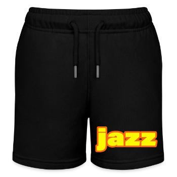 JAZZ - Kinder Organic Joggingshorts Mini Bolter von Stanley/Stella - Schwarz - Vorne