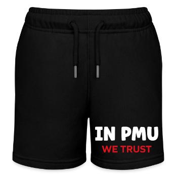 Pmu - Kids Organic Sweat Shorts by Stanley/Stella - black - Front