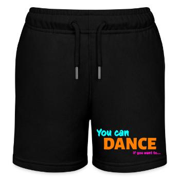 You can dance - Short de jogging enfant bio Stanley/Stella - noir - Devant