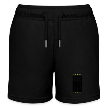 Icône de fléchettes d’équipe de fléchettes - Short de jogging enfant bio Stanley/Stella - noir - Devant