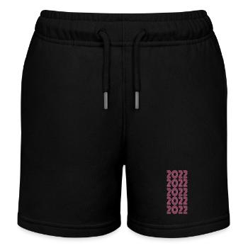 2022 - Short de jogging enfant bio Stanley/Stella - noir - Devant