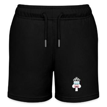 Casse-Noisette Motivation Héros Citations Cool Dictons - Short de jogging enfant bio Stanley/Stella - noir - Devant