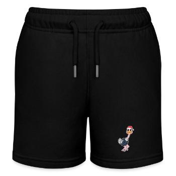Strauß Weihnachten - Kinder Organic Joggingshorts Mini Bolter von Stanley/Stella - Schwarz - Vorne