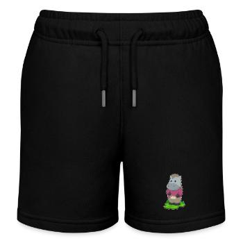 Cuisson en bol de cuisson pour chevaux - Short de jogging enfant bio Stanley/Stella - noir - Devant