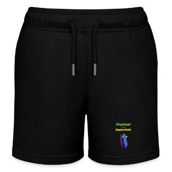 Mariné et super fier - Short de jogging enfant bio Stanley/Stella - noir - Devant