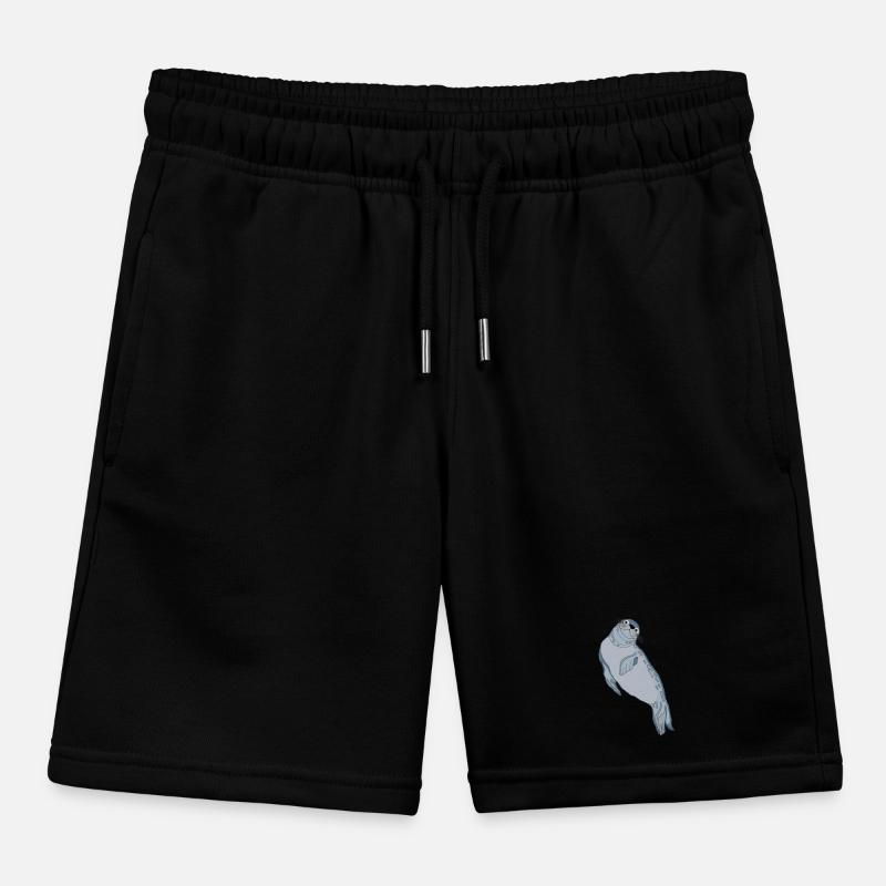 Robbe Seehund Kinder Organic Joggingshorts Mini Bolter von Stanley/Stella
