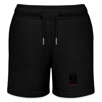 Jga Team Junggesellen - Kinder Organic Joggingshorts Mini Bolter von Stanley/Stella - Schwarz - Vorne