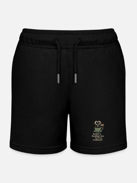 Booktok Fantasy Bookish Humor Geschenk Für - Kinder Organic Joggingshorts Mini Bolter von Stanley/Stella - Schwarz