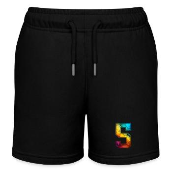 NO. 5 NUMBER 5 COLLEGE 5TH BIRTHDAY - Kids Organic Sweat Shorts by Stanley/Stella - black - Front