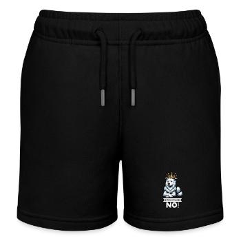 Avant de demander Berger Blanc Berger Berger - Short de jogging enfant bio Stanley/Stella - noir - Devant