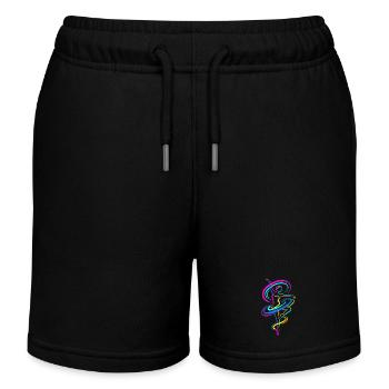 Ballerina - Kinder Organic Joggingshorts Mini Bolter von Stanley/Stella - Schwarz - Vorne