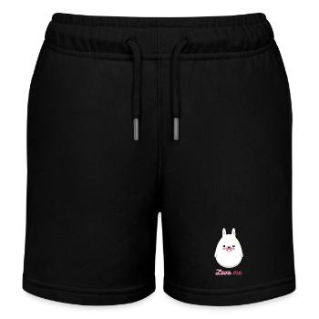 Kaninchen - Kinder Organic Joggingshorts Mini Bolter von Stanley/Stella - Schwarz - Vorne