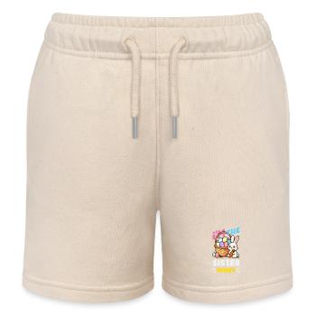 Frohe Ostern Süßer Osterhase Eiersuche Ostereier - Kinder Organic Joggingshorts Mini Bolter von Stanley/Stella - Natur - Vorne