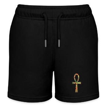 anch e 110 - Kinder Organic Joggingshorts Mini Bolter von Stanley/Stella - Schwarz - Vorne