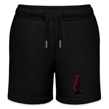 Staubsauger Symbol Reinigungsfirma - Kinder Organic Joggingshorts Mini Bolter von Stanley/Stella - Schwarz - Vorne