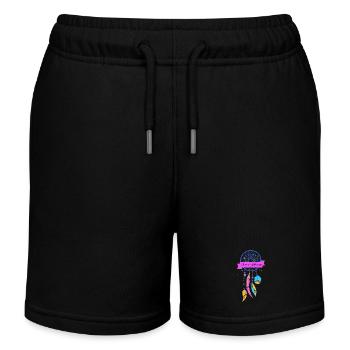 Traumfänger - Kinder Organic Joggingshorts Mini Bolter von Stanley/Stella - Schwarz - Vorne