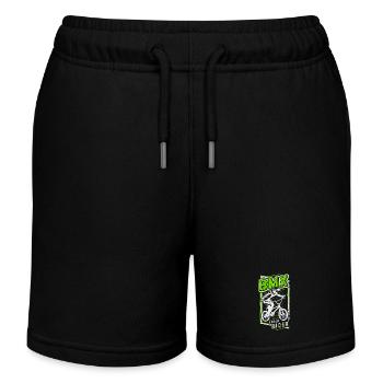BMX Fahrrad | BMX Rad | Cooles BMX | Urban Rider - Kinder Organic Joggingshorts Mini Bolter von Stanley/Stella - Schwarz - Vorne