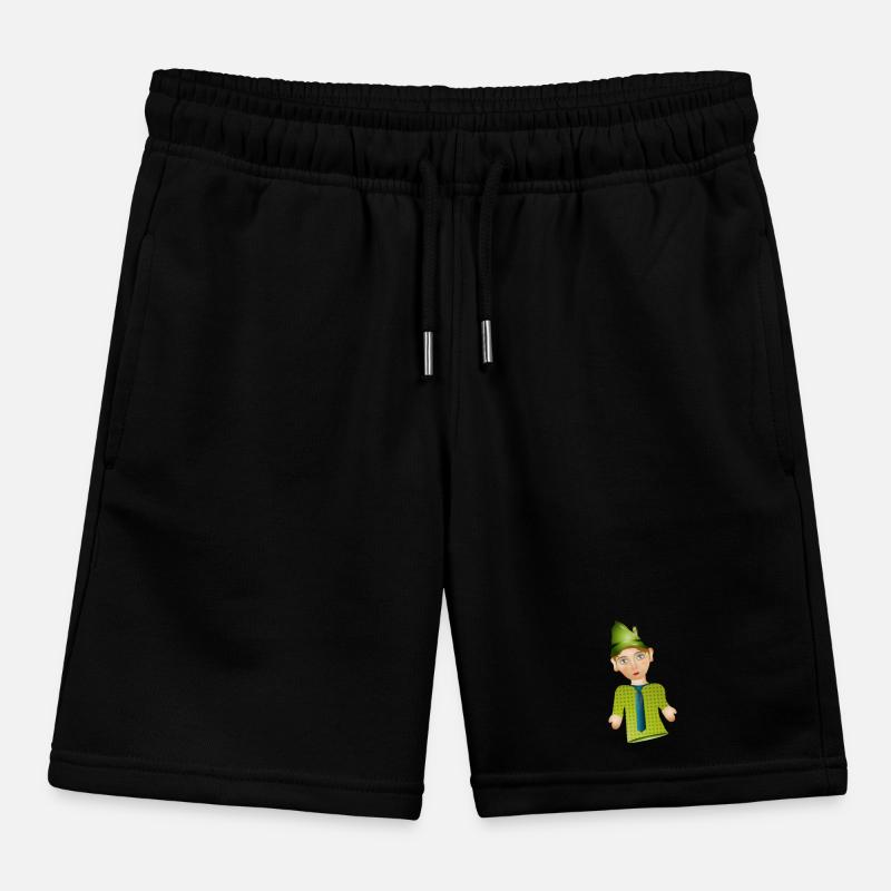 Der Seppel oder auch Seppl als Puppen Figur Kinder Organic Joggingshorts Mini Bolter von Stanley/Stella