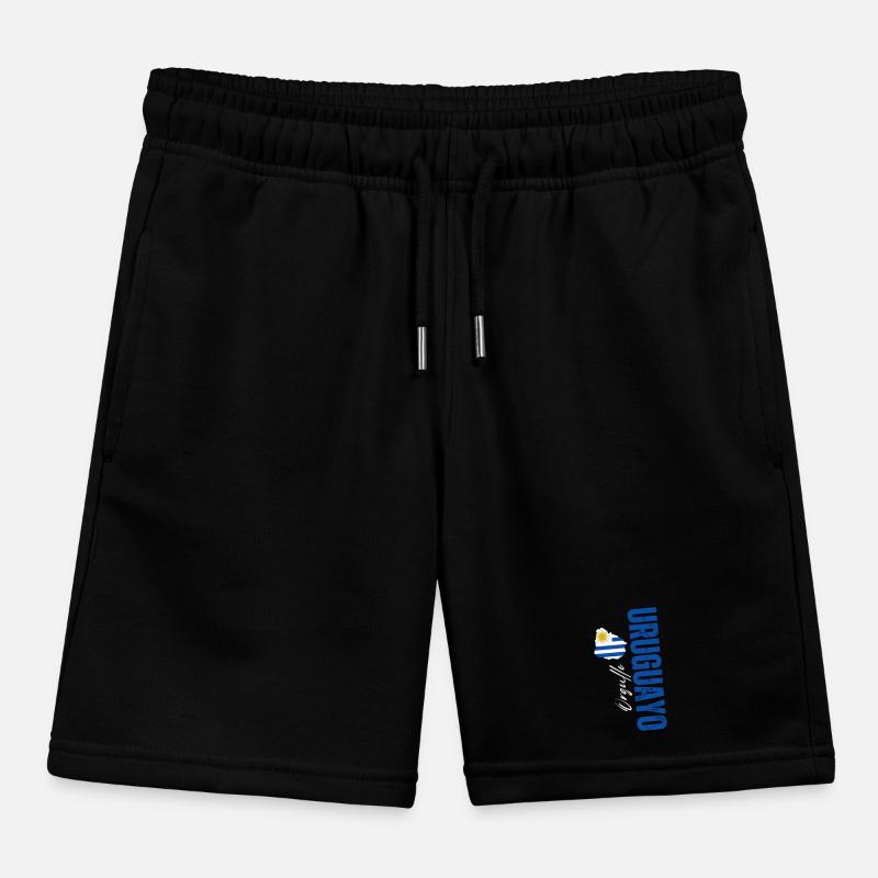 Orgueil uruguayen, design vertical Short de jogging enfant bio Stanley/Stella