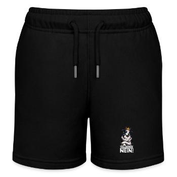 Before you ask: Border Collie, Herding Dog, Collie Dog - Kids Organic Sweat Shorts by Stanley/Stella - black - Front